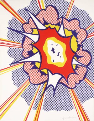 Roy Lichtenstein, Explosion, 1965